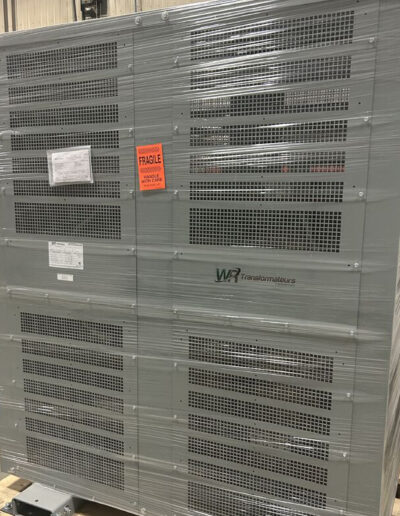 WR Transformers has a reputation for on time delivery